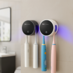 Wall-Mounted Toothbrush Holder